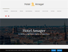Tablet Screenshot of hotelamager.dk
